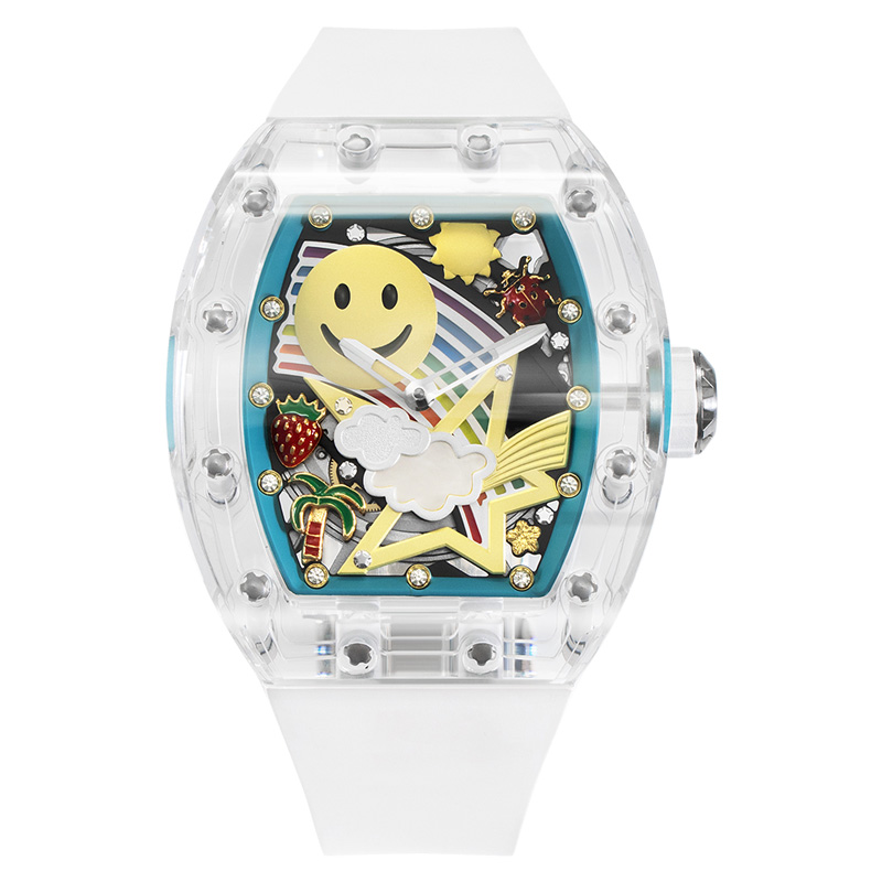 SW200 Automatic Movement Luxury Sapphire Crystal Tonneau Watch