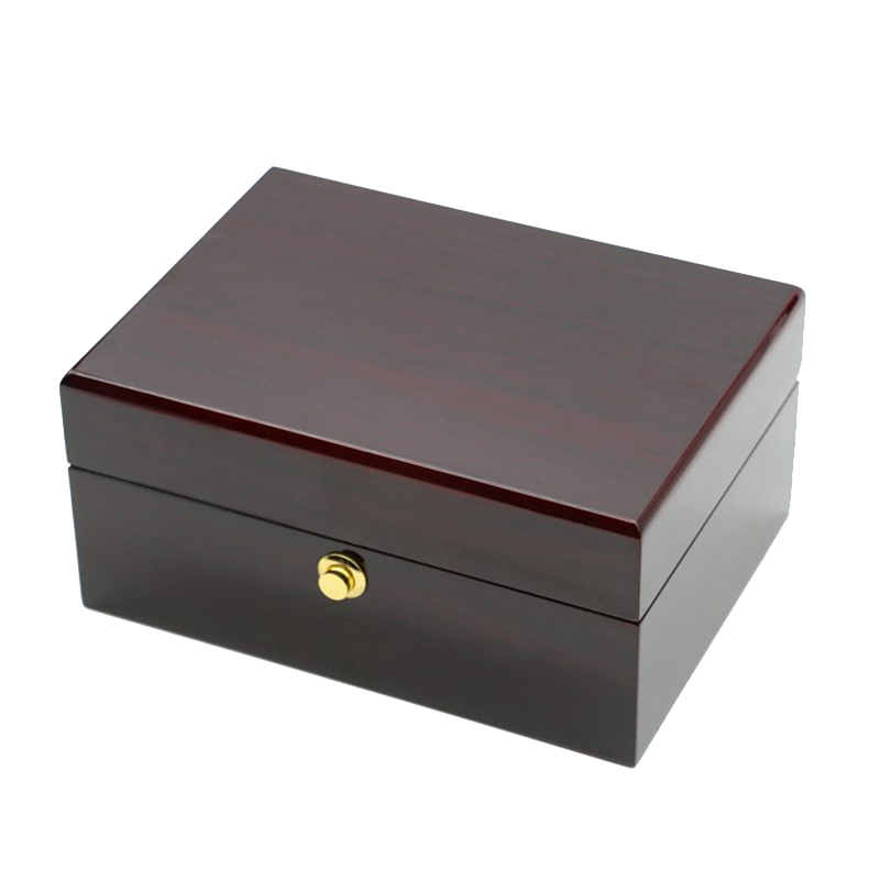 High Quality Silk Printing Logo Wooden Watch Box