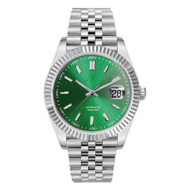 Classic Men's Custom Logo Stainless Steel Automatic Watch