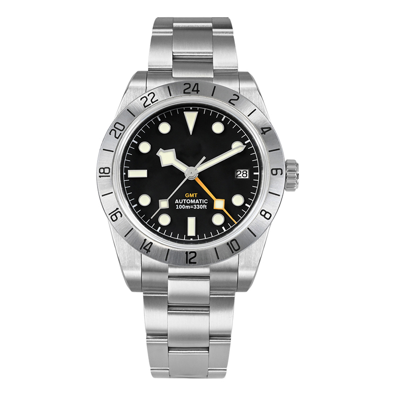 TMI NH34 Classic Custom Logo Automatic GMT Watch
