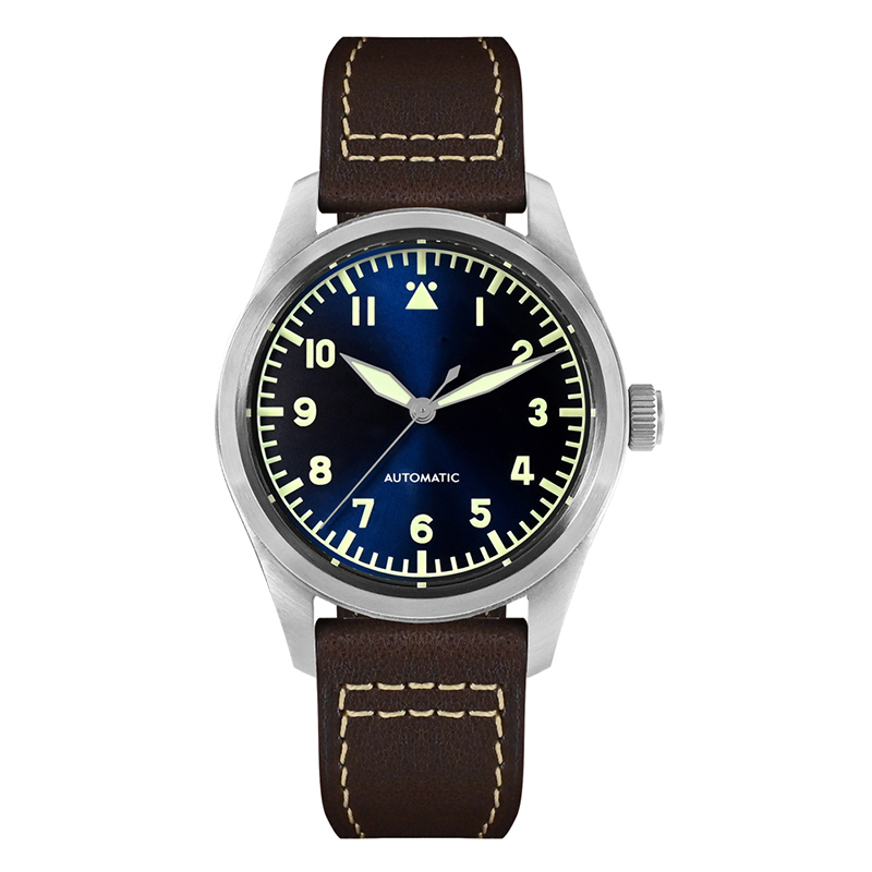 C3 Super Luminous 316L Stainless Steel Luxury Automatic Pilot Watch